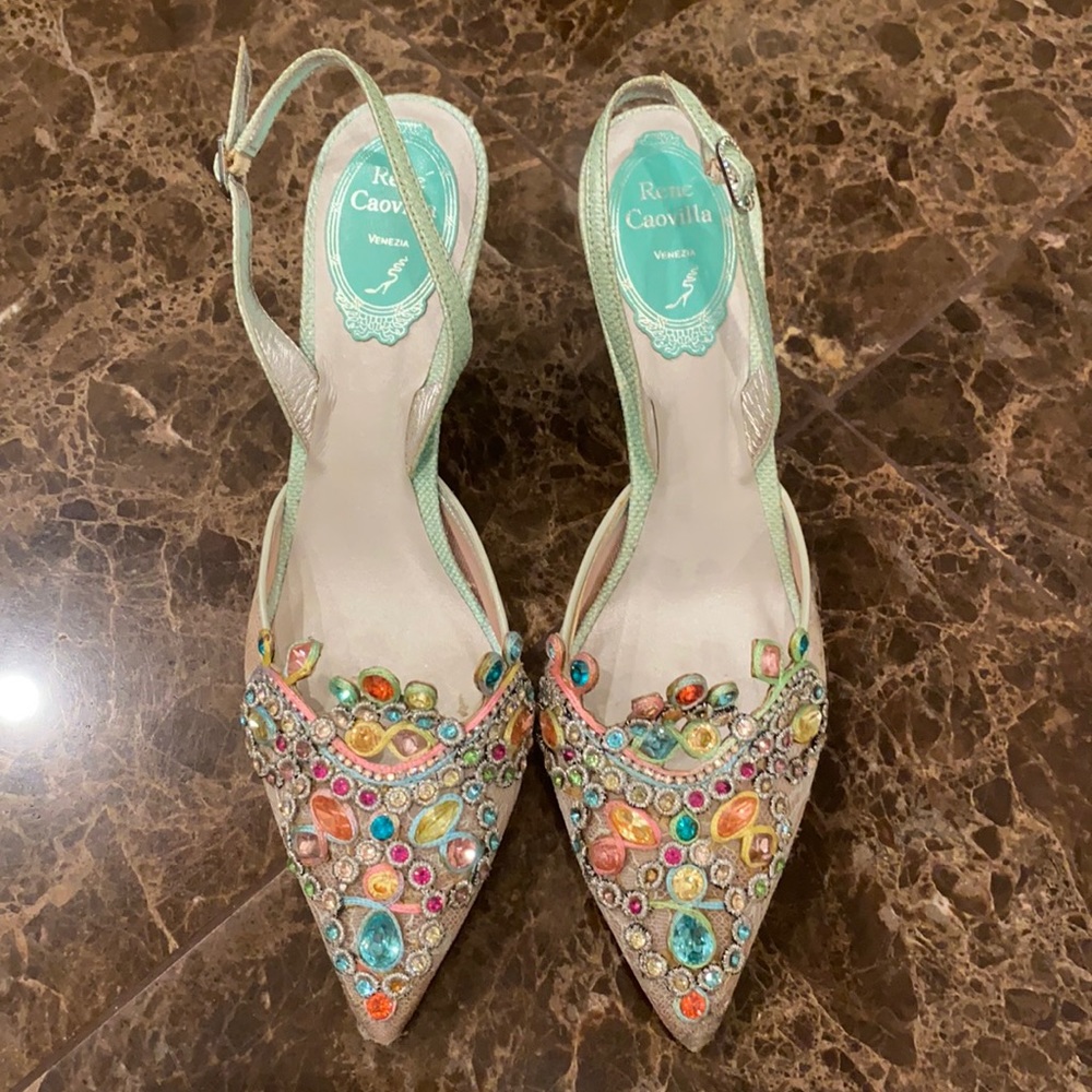 Rene Caovilla High Heel (US 7 / EU 37)